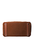 Birkin 40 Veau Barenia/Grizzly in Natural Fauve, top view